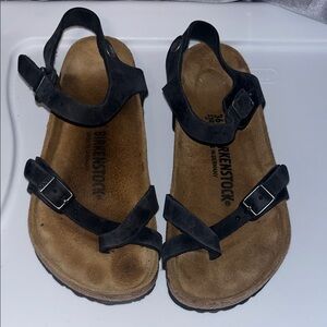 Birkenstock Black Strap Sandals